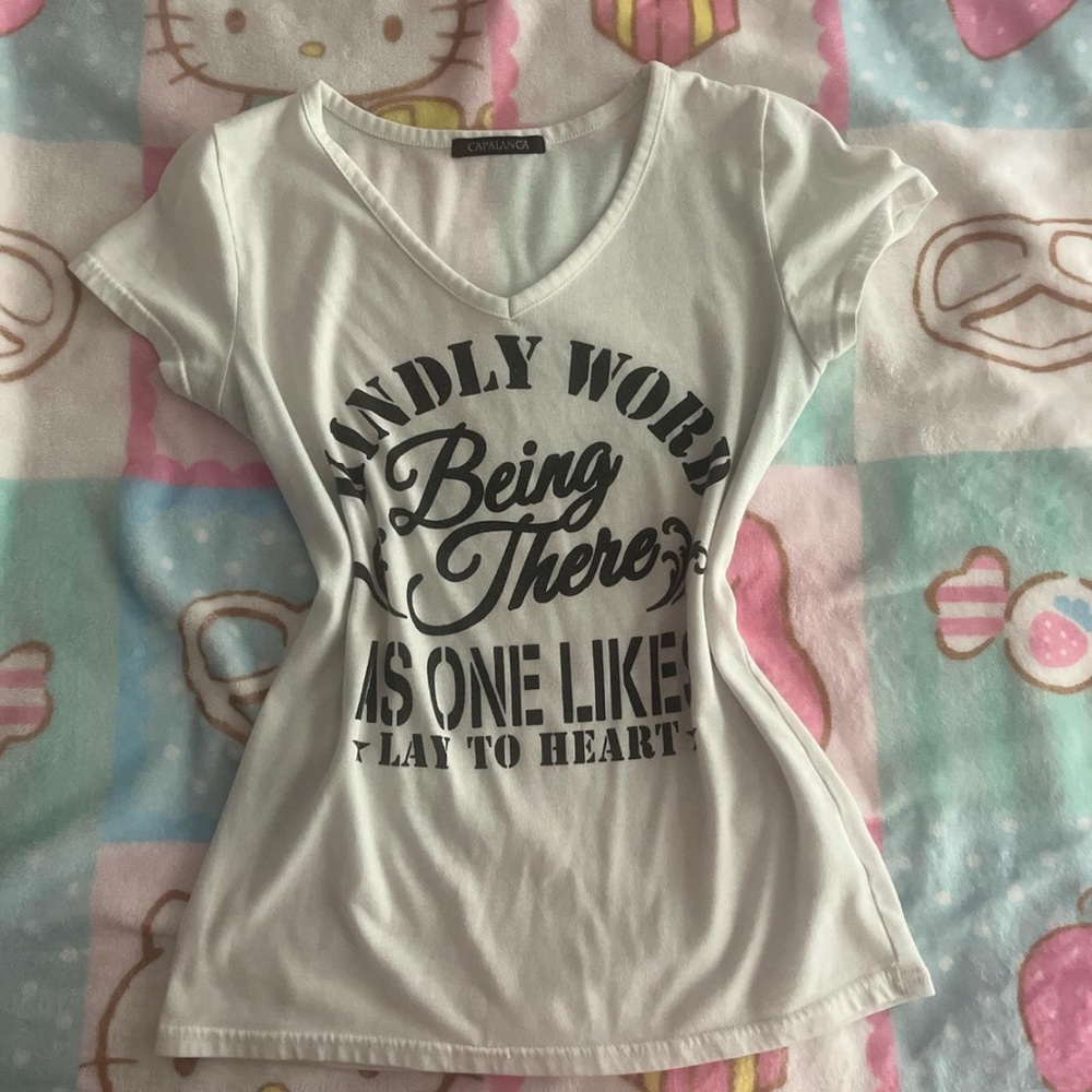Graphic Fitted Tee Short Sleeve